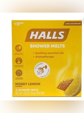 Honey Lemon Shower Melts - Yellow (5 Count)